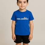 T-shirt Garcon imprimé Karl bleu rois