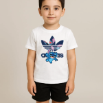 T-shirt Garcon imprimé Stitch blanc